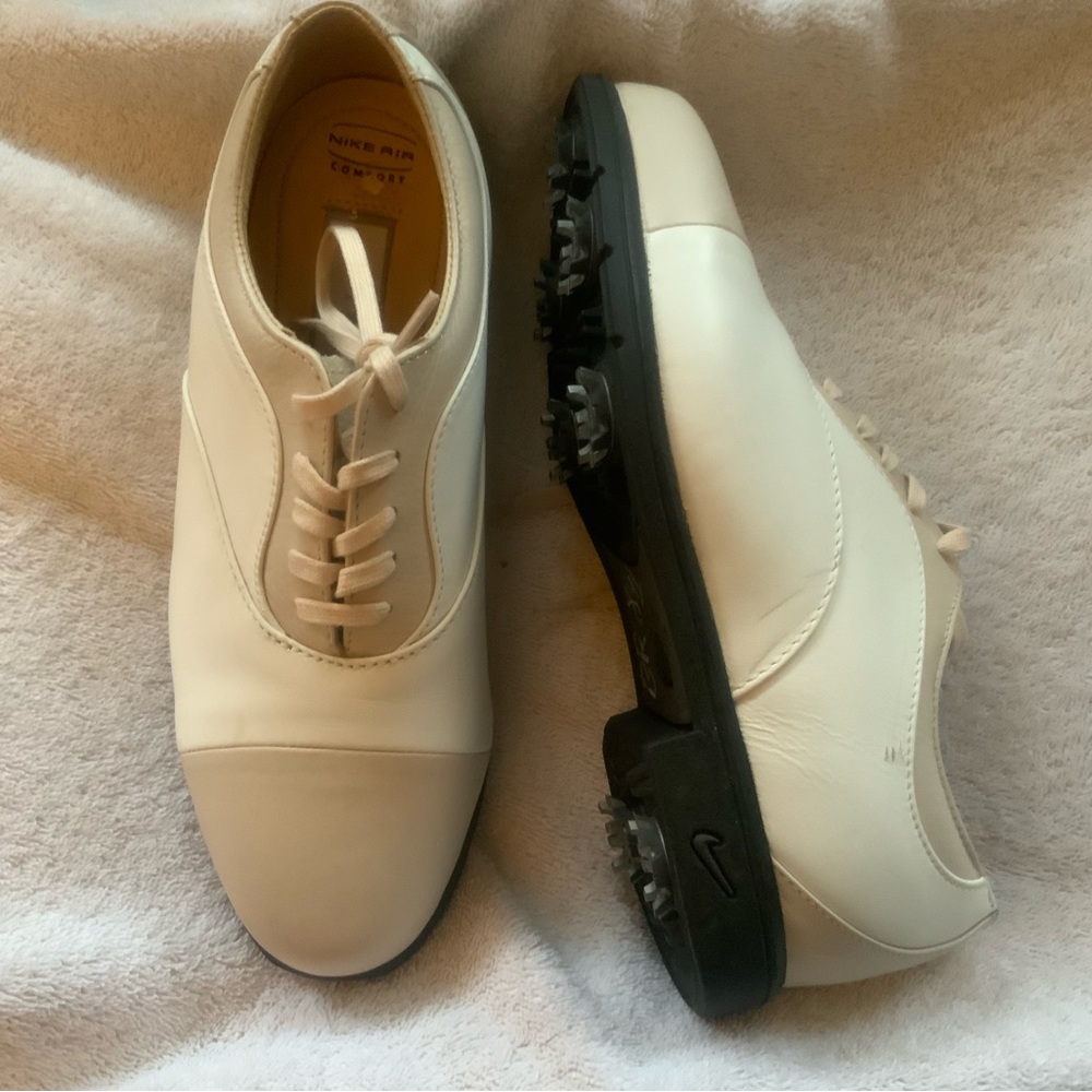 Nike Air Cream Golf Shoes
